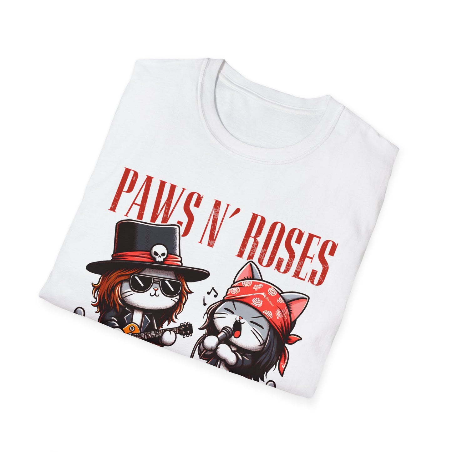 Paws N' Roses Unisex Soft style T-Shirt