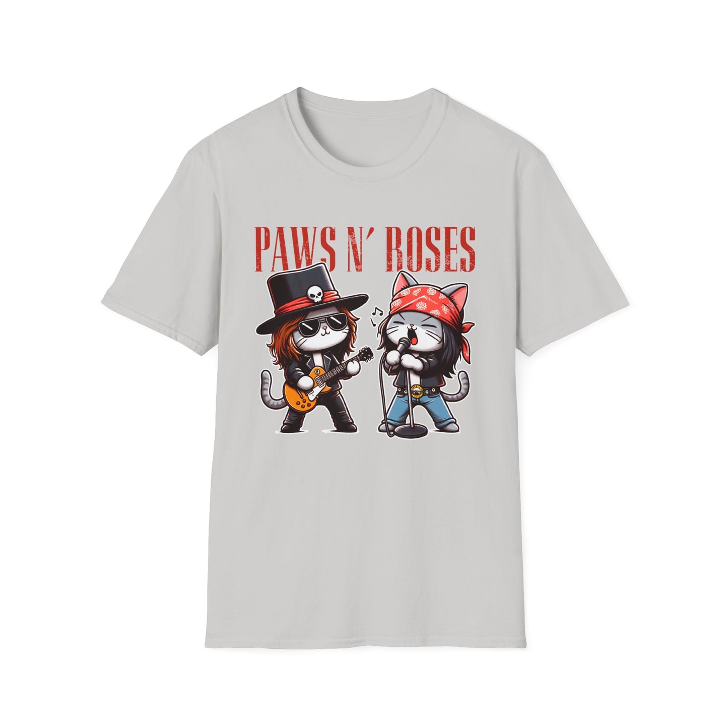 Paws N' Roses Unisex Soft style T-Shirt