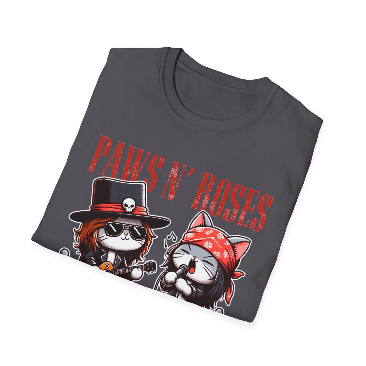 Paws N' Roses Unisex Soft style T-Shirt