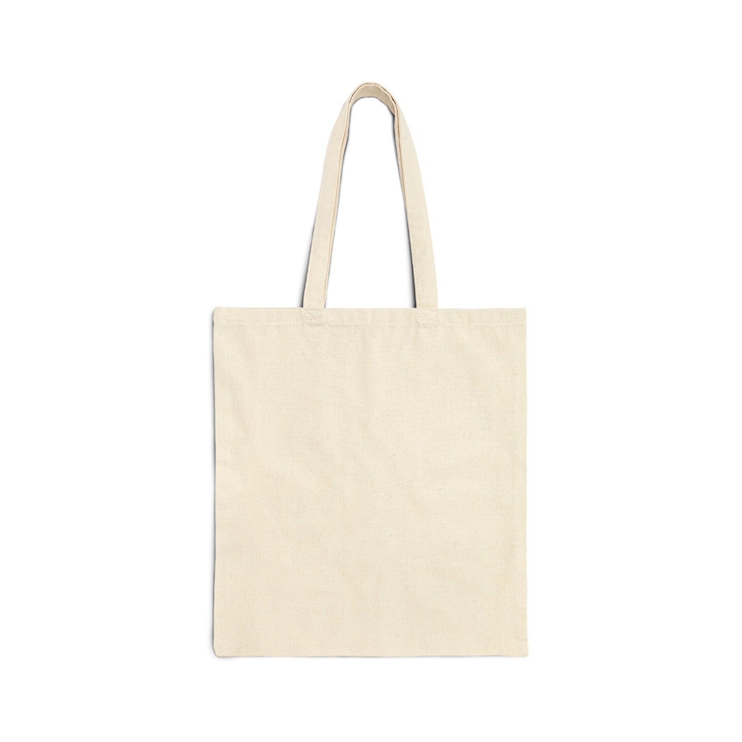 Hey, don't buy, adopt Cotton Canvas Tote Bag