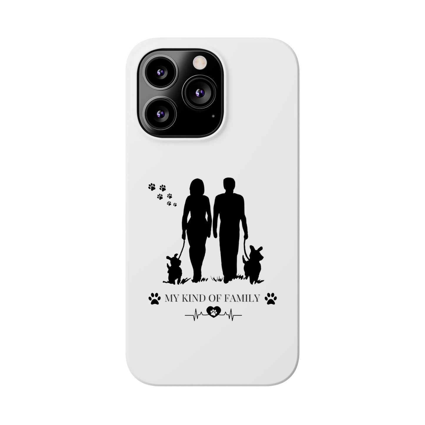 My Kind of Family Slim iPhone Case