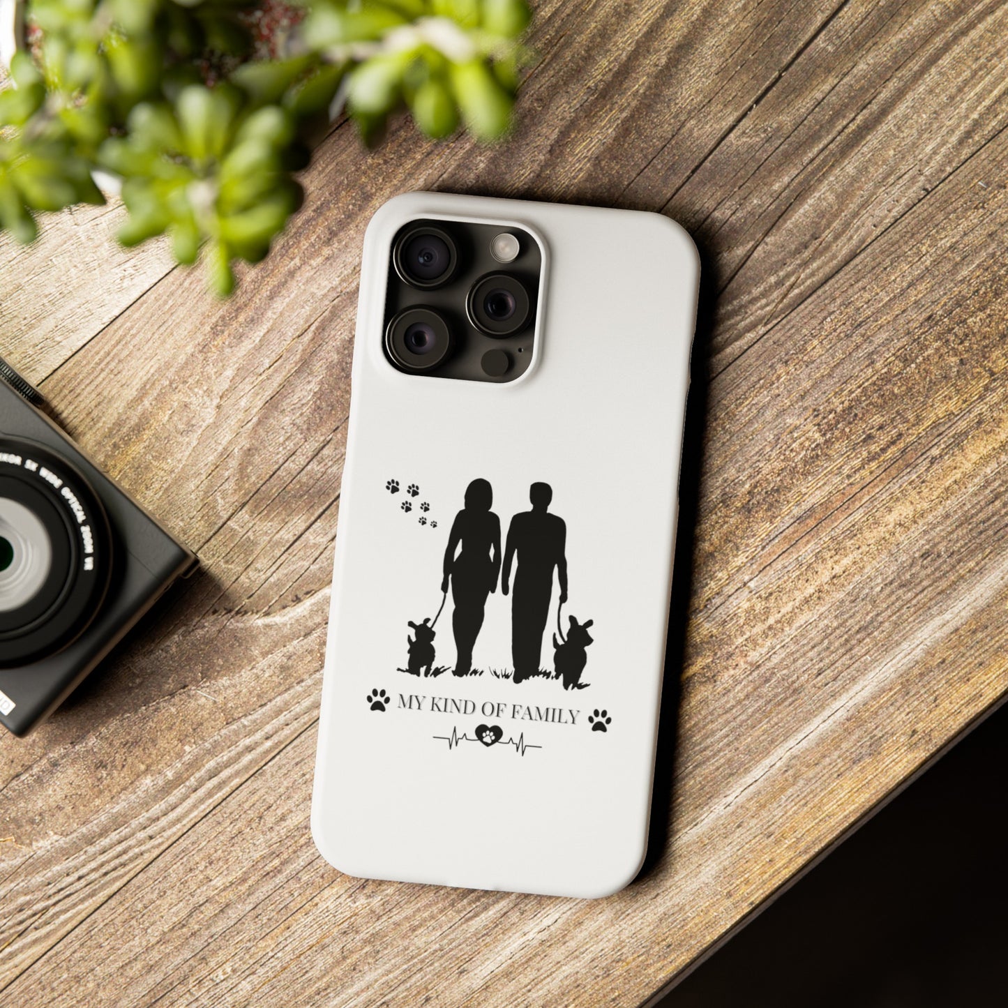 My Kind of Family Slim iPhone Case