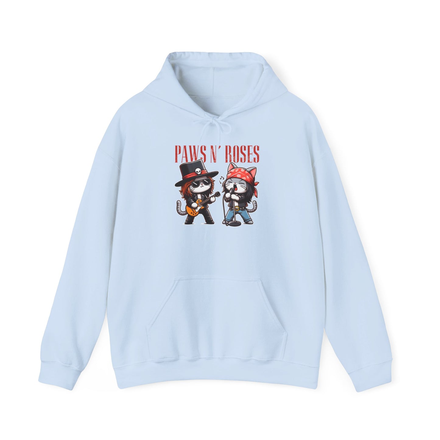 Paws N' Roses Unisex Hooded Sweatshirt