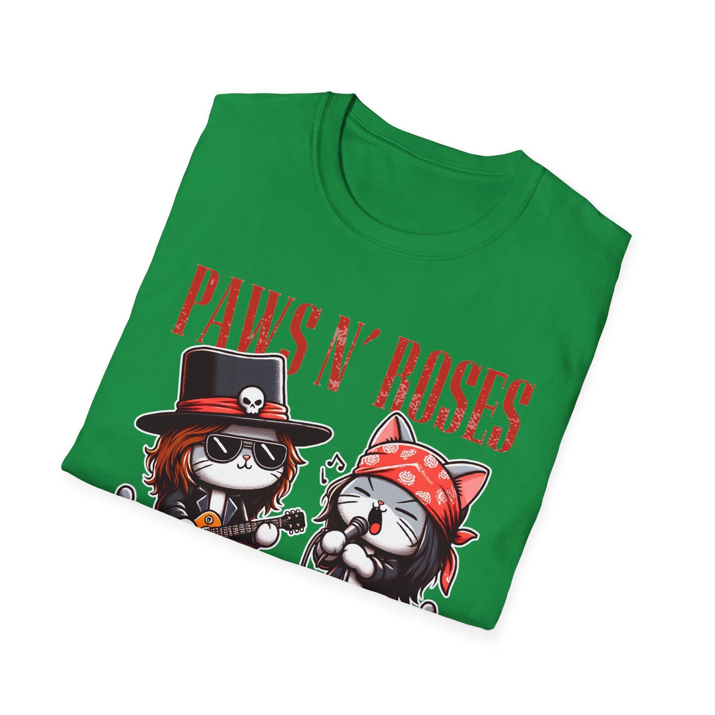 Paws N' Roses Unisex Soft style T-Shirt