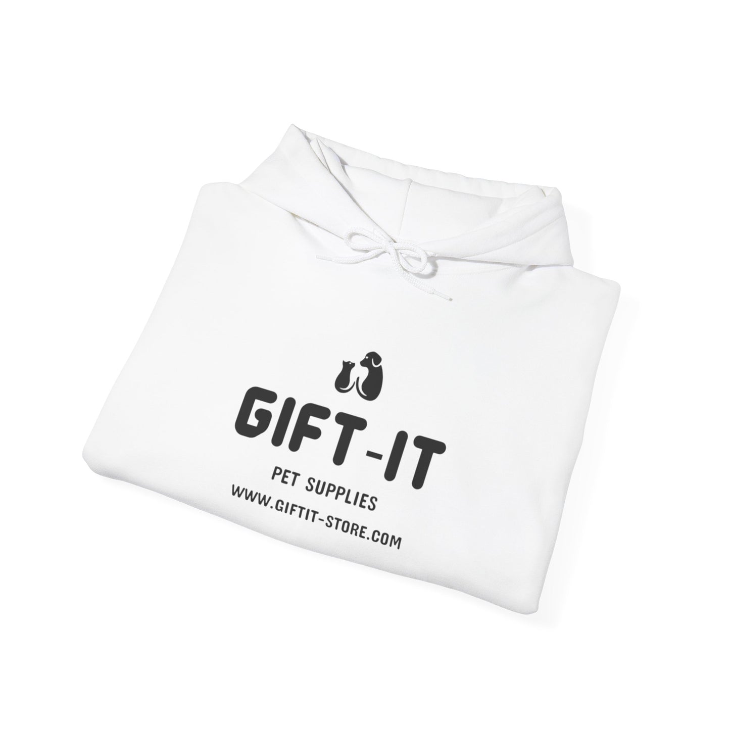 Gift It Unisex Hooded Sweatshirt (Black Design)