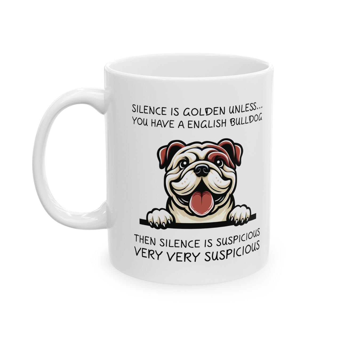 Silence is Golden Ceramic Mug (11oz, 15oz)