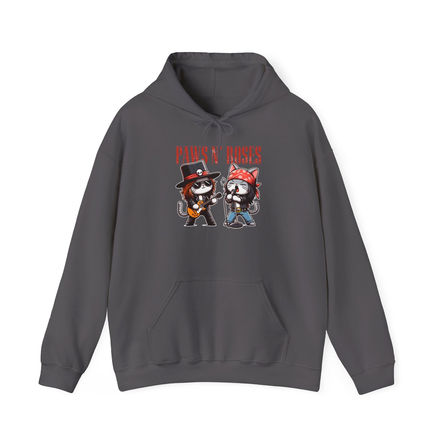 Paws N' Roses Unisex Hooded Sweatshirt