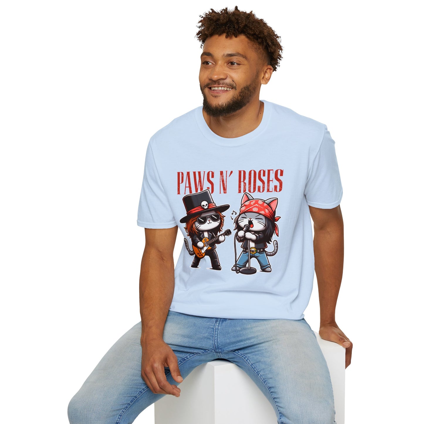 Paws N' Roses Unisex Soft style T-Shirt