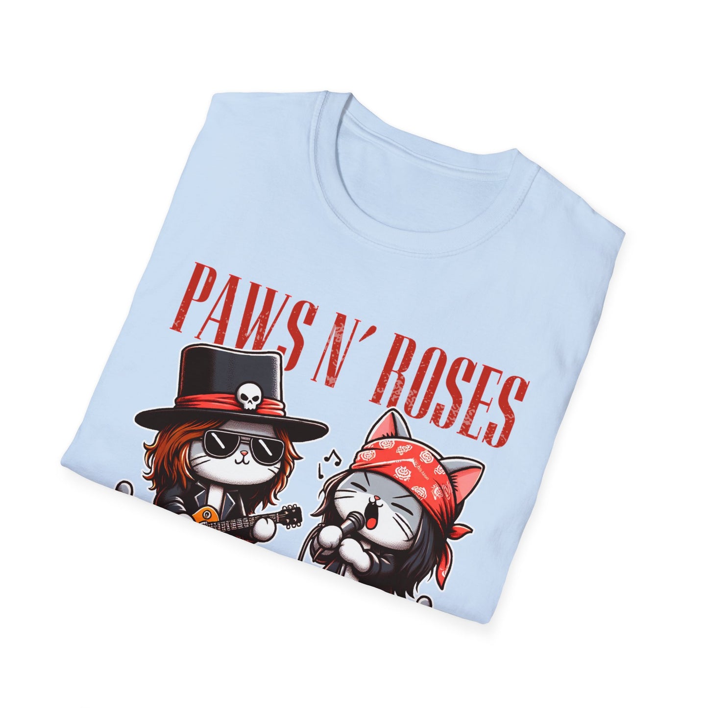 Paws N' Roses Unisex Soft style T-Shirt