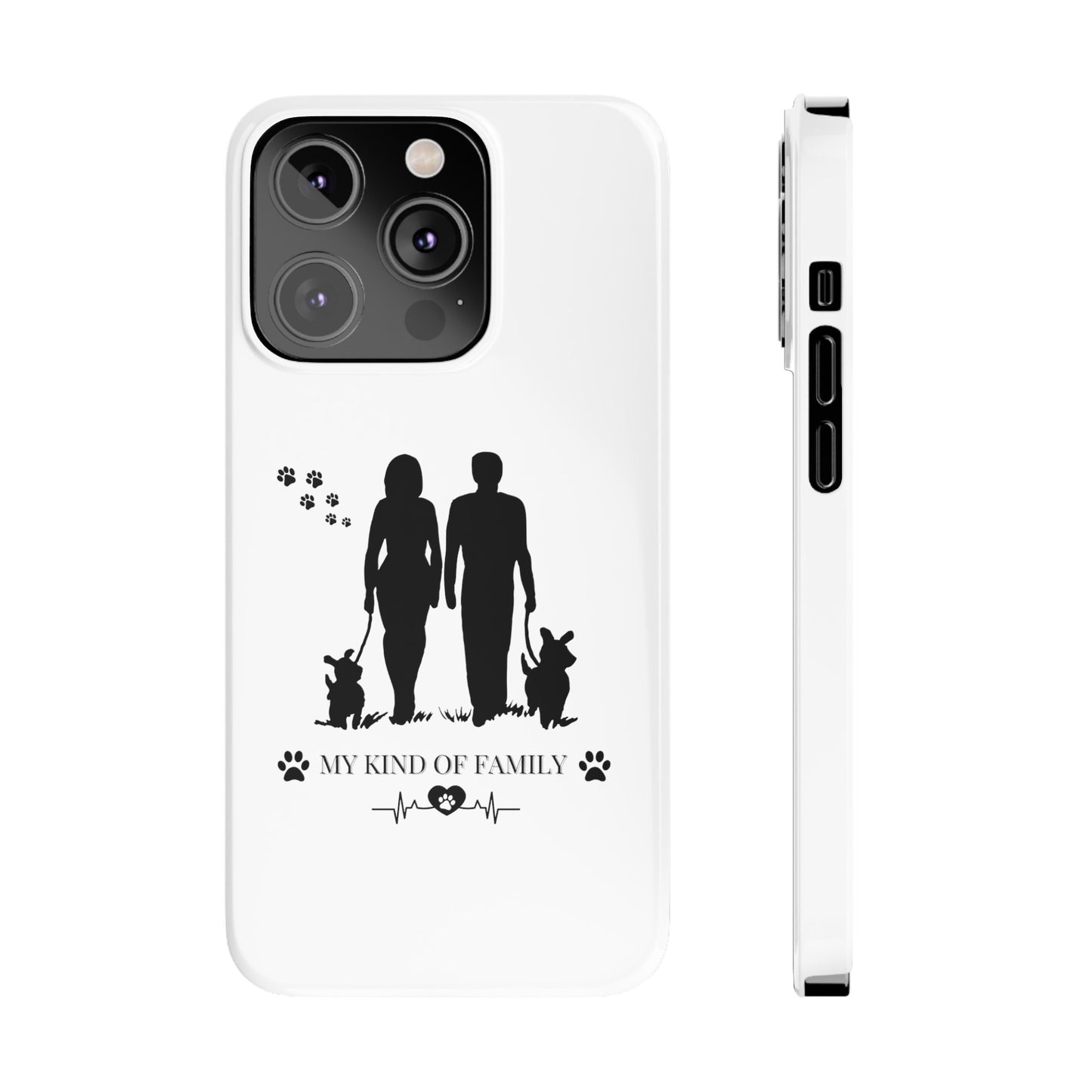 My Kind of Family Slim iPhone Case