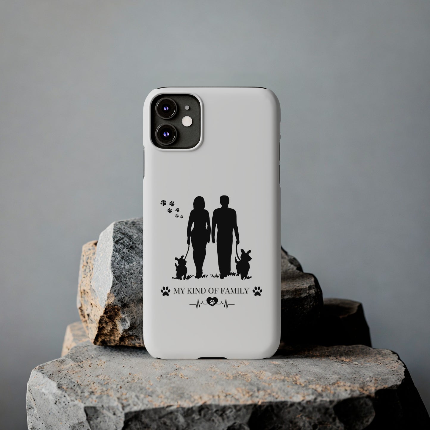 My Kind of Family Slim iPhone Case