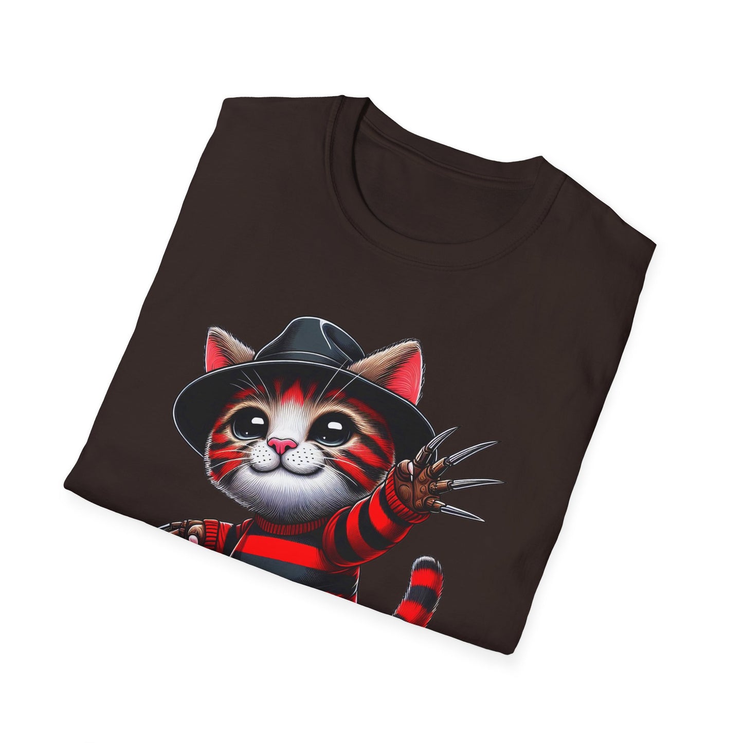 Meow-lloween Unisex Soft style T-Shirt