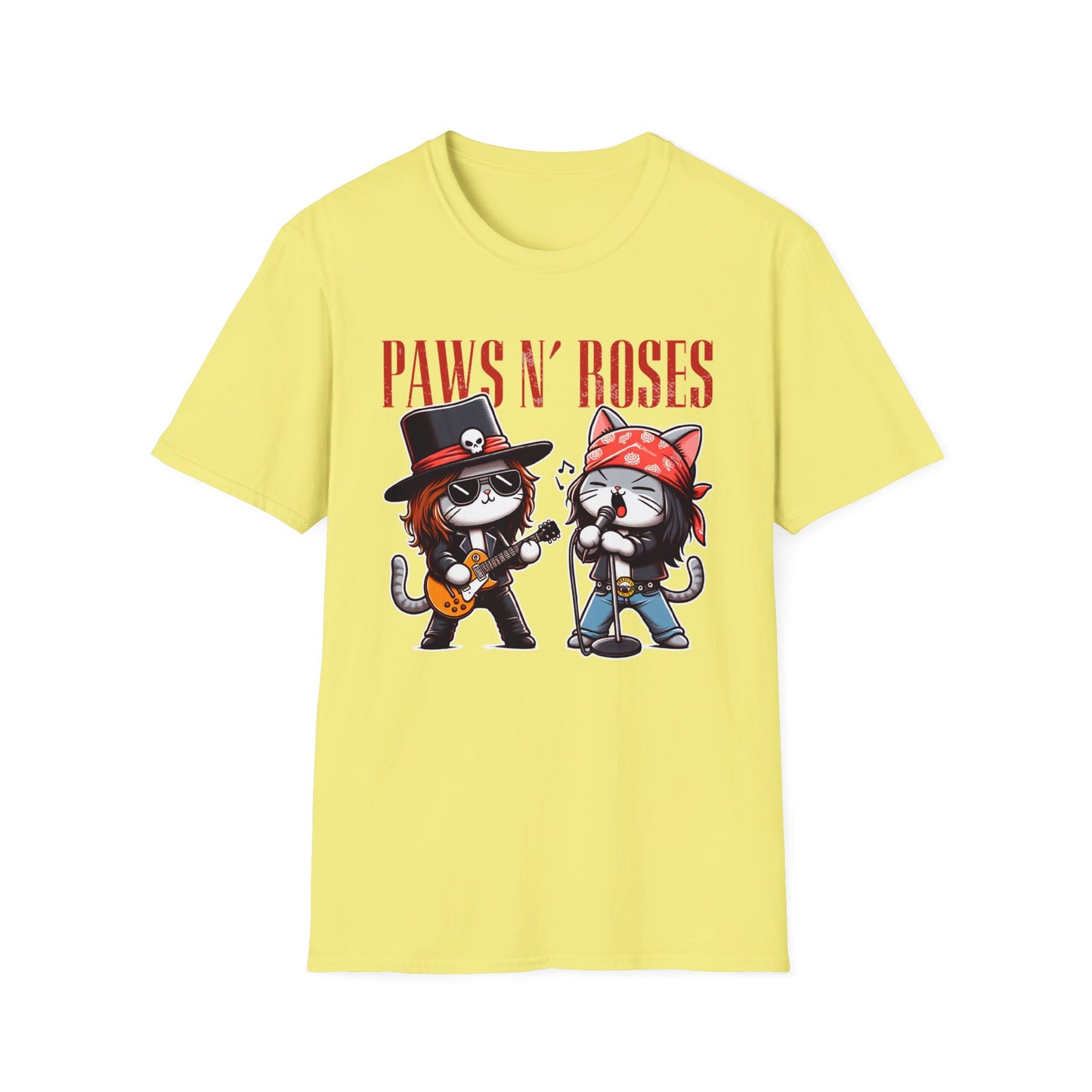 Paws N' Roses Unisex Soft style T-Shirt