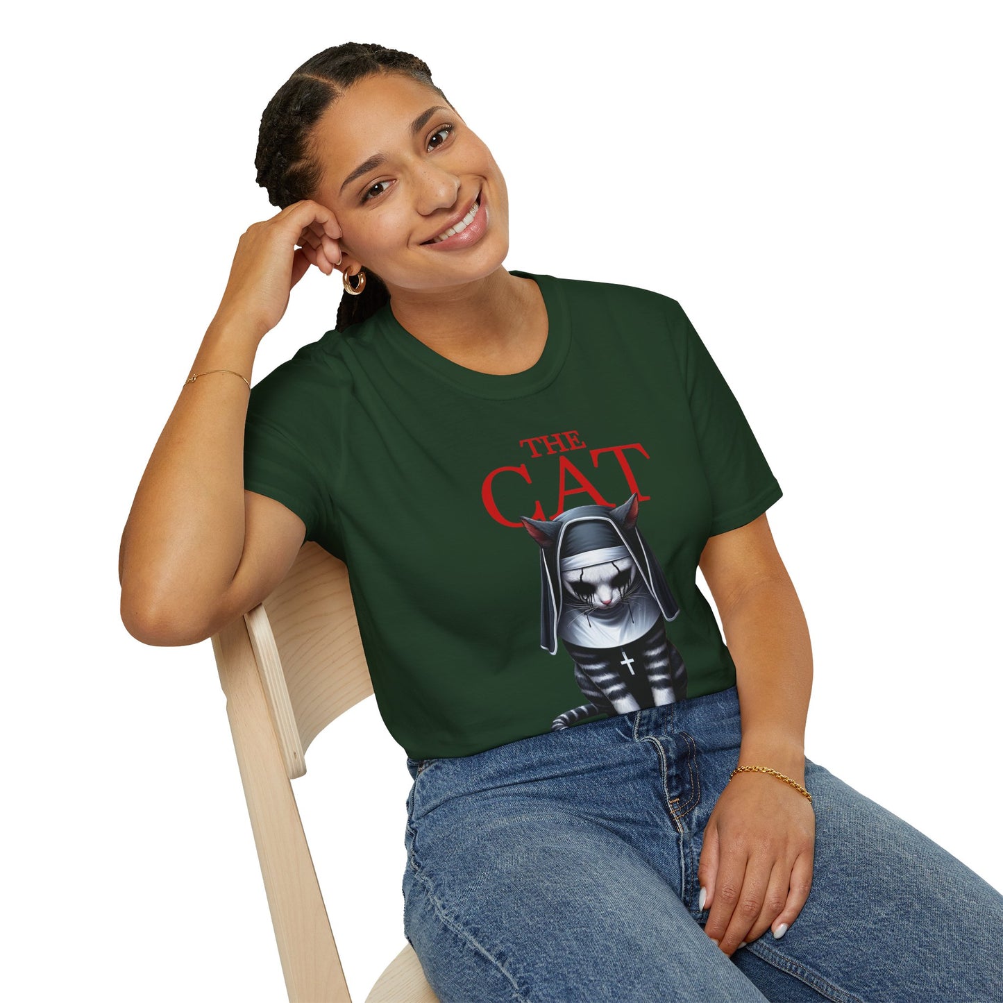 The Cat Unisex Soft style T-Shirt