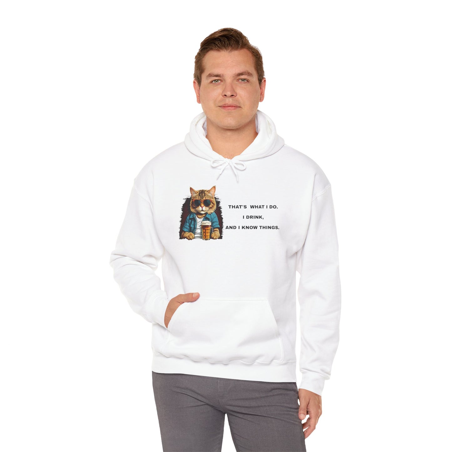 I Drink and I know Things Unisex Hooded Sweatshirt