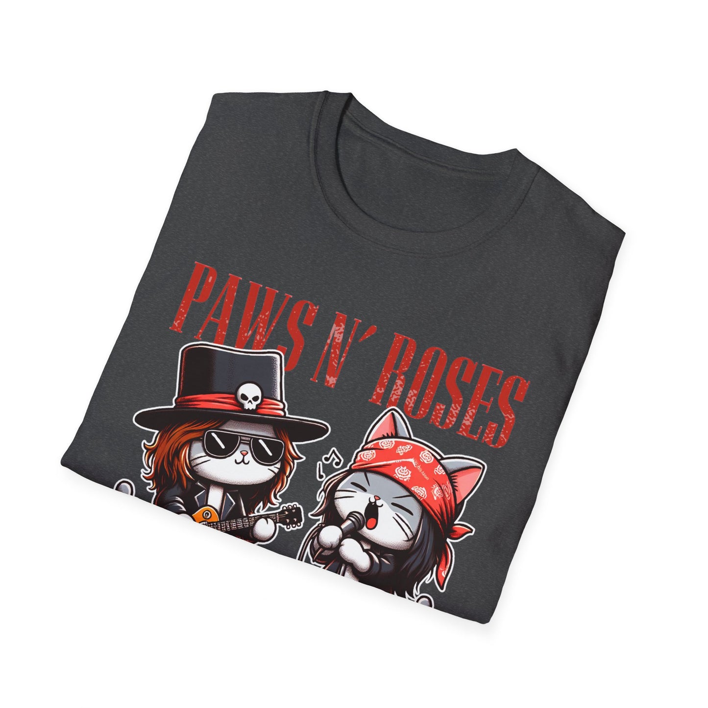 Paws N' Roses Unisex Soft style T-Shirt