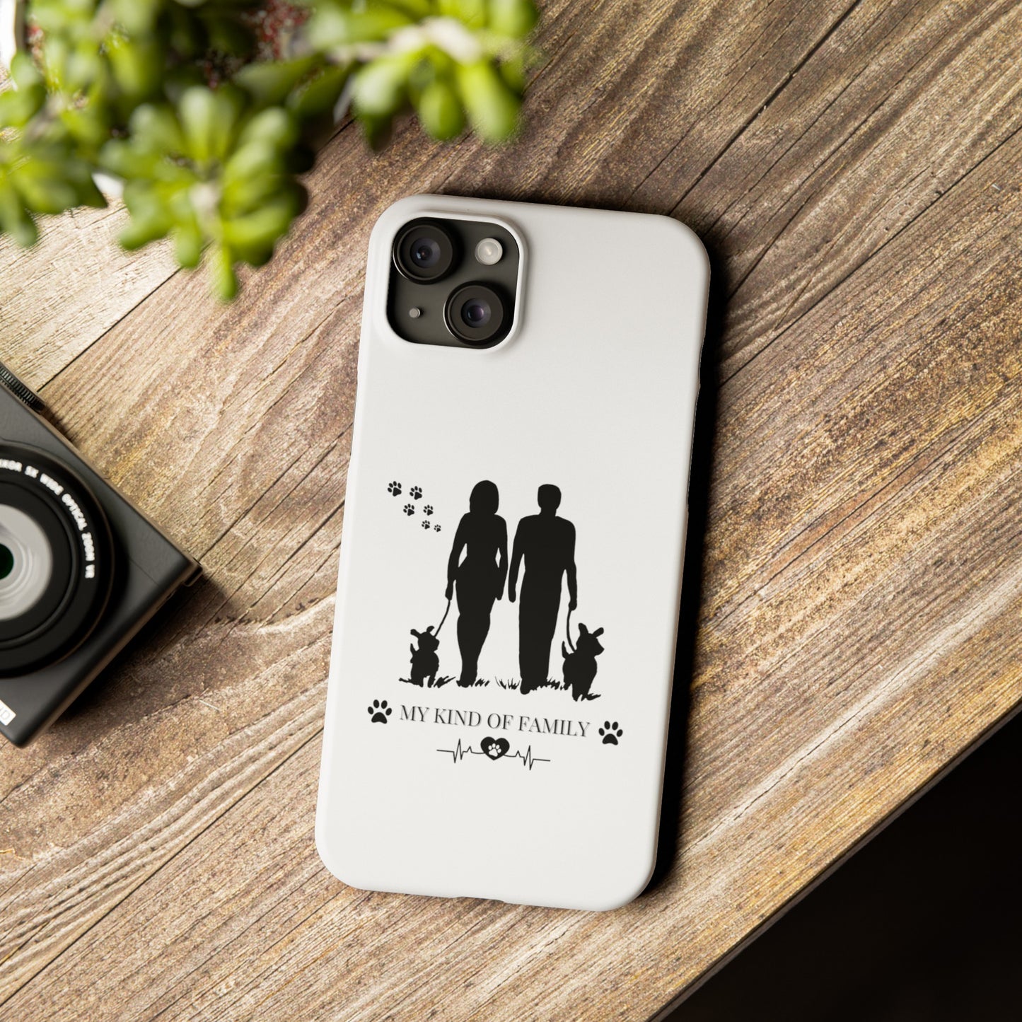 My Kind of Family Slim iPhone Case