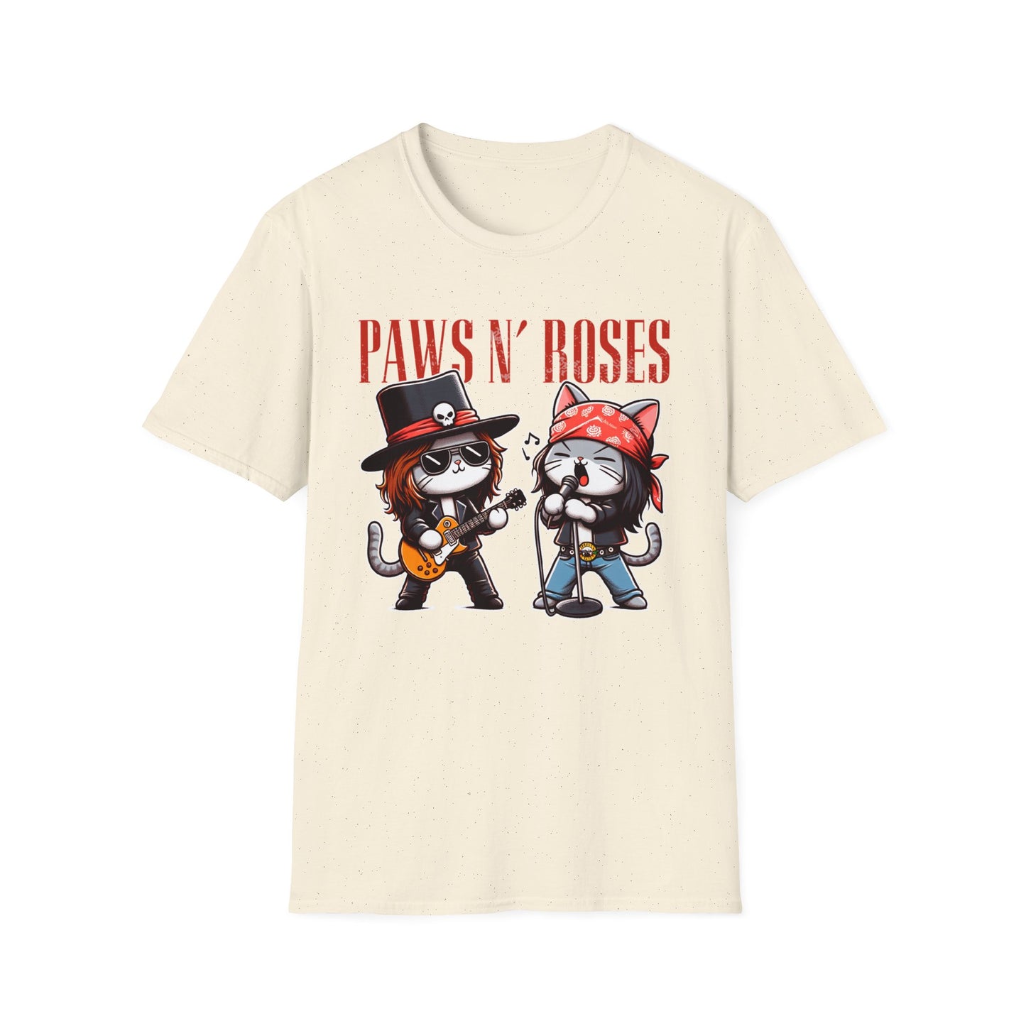 Paws N' Roses Unisex Soft style T-Shirt