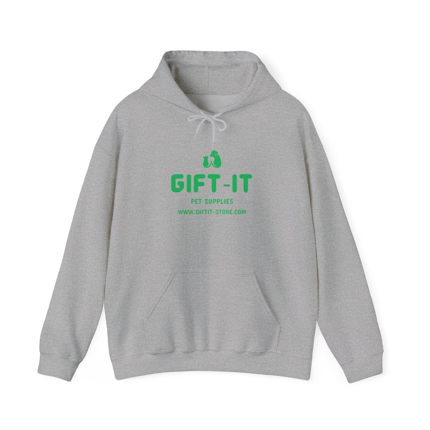 Gift It Unisex Hooded Sweatshirt (Green Design)