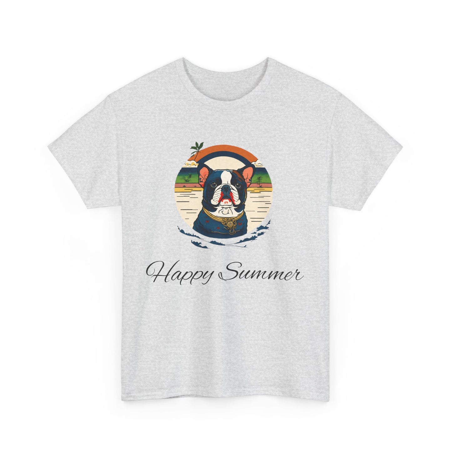 Happy Summer Unisex Cotton T-Shirt