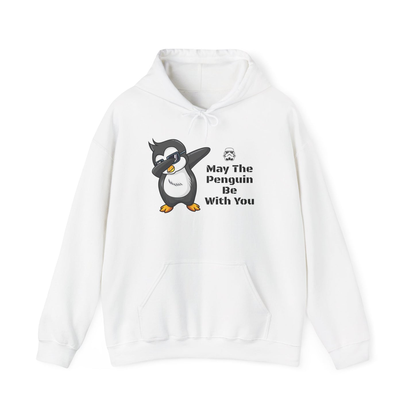 May The Penguin Be With You Unisex Hooded Sweatshirt