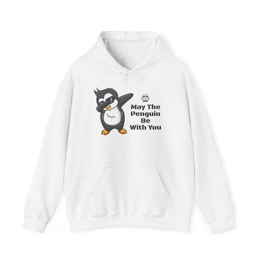 May The Penguin Be With You Unisex Hooded Sweatshirt