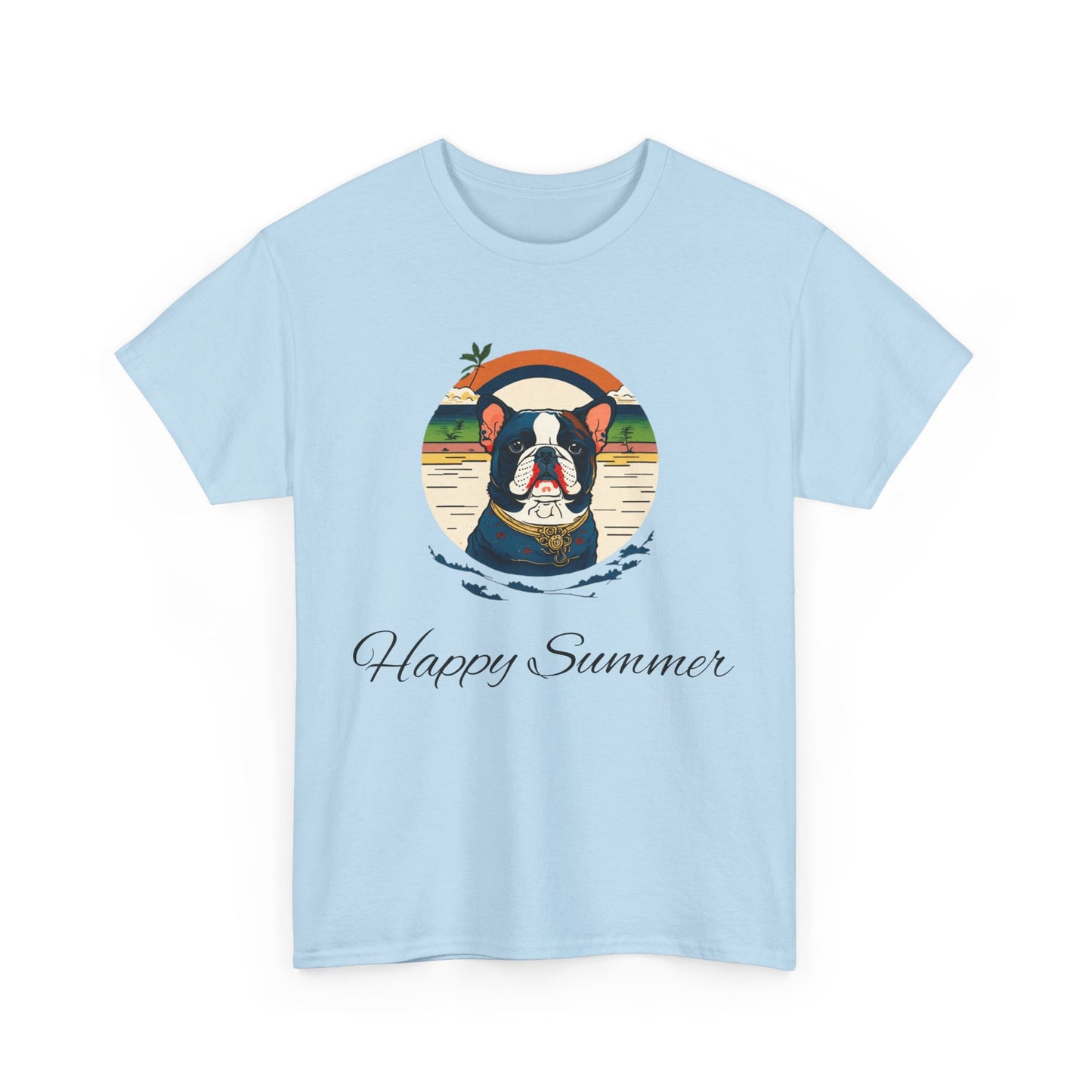 Happy Summer Unisex Cotton T-Shirt