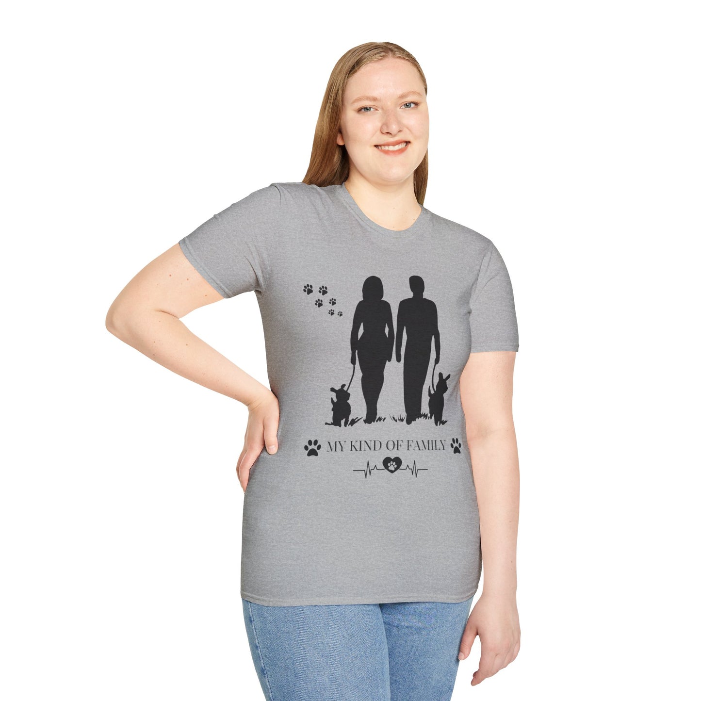 My Kind of Family Unisex Soft style T-Shirt