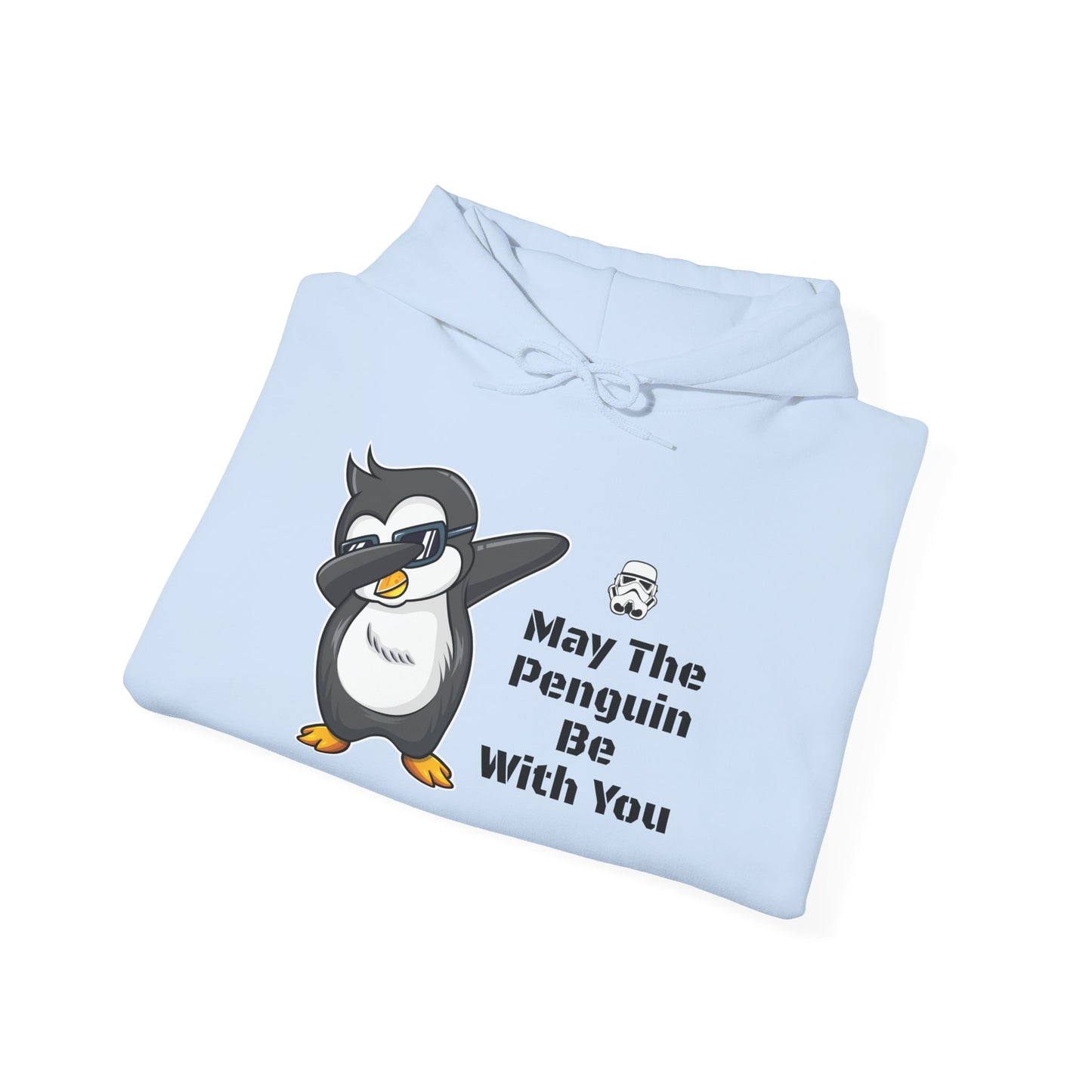 May The Penguin Be With You Unisex Hooded Sweatshirt