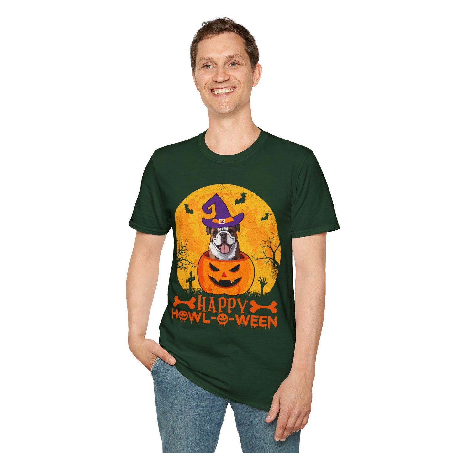 Happy Howloween Unisex Soft-style T-Shirt