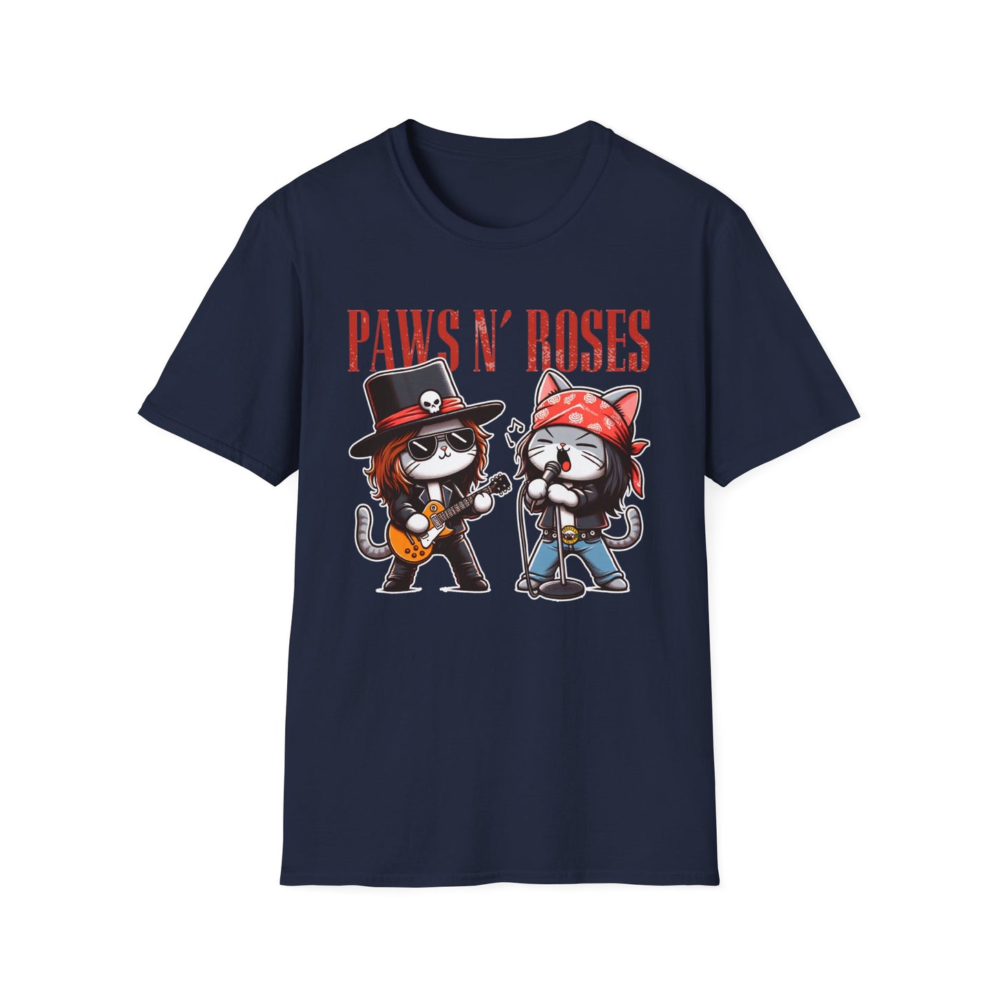 Paws N' Roses Unisex Soft style T-Shirt