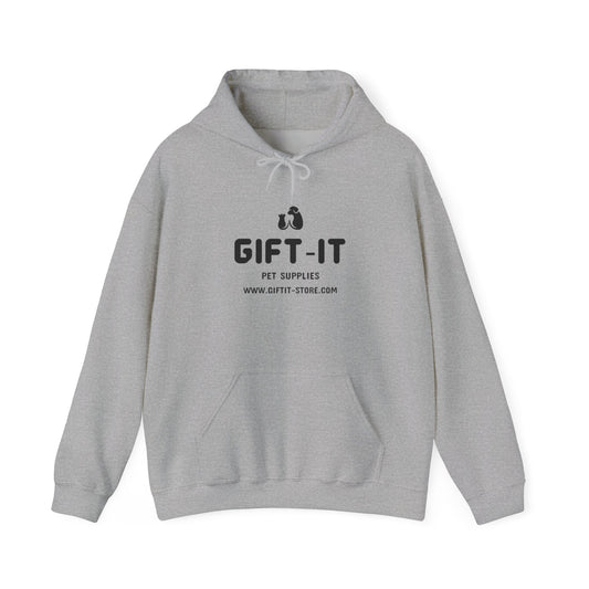 Gift It Unisex Hooded Sweatshirt (Black Design)