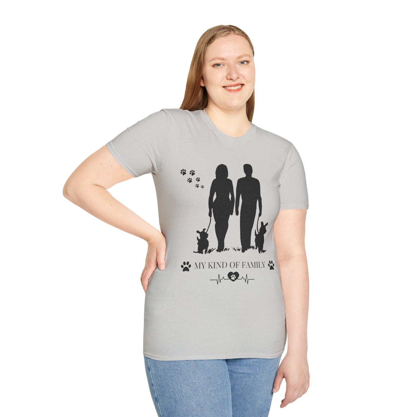 My Kind of Family Unisex Soft style T-Shirt