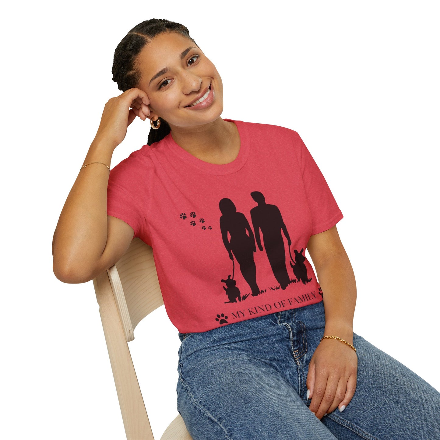 My Kind of Family Unisex Soft style T-Shirt