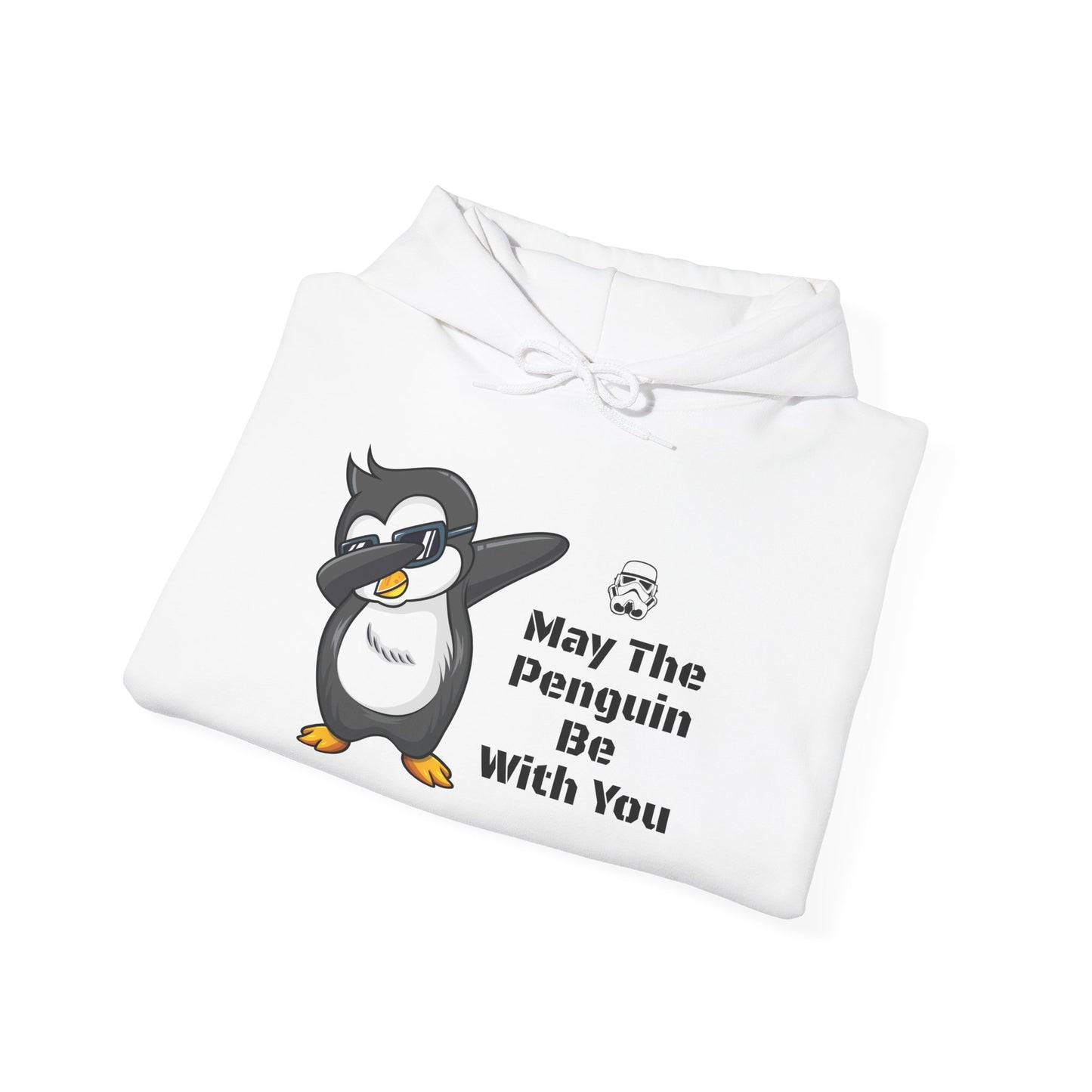 May The Penguin Be With You Unisex Hooded Sweatshirt