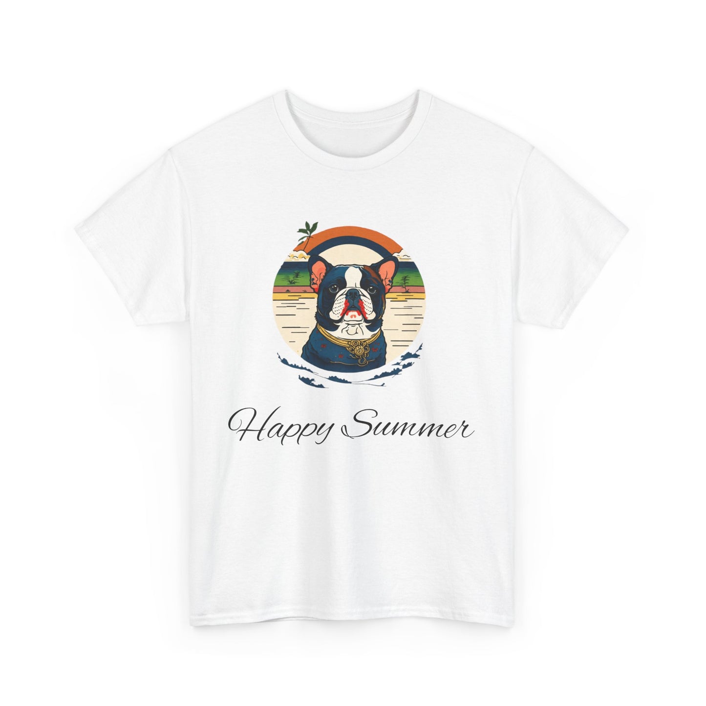 Happy Summer Unisex Cotton T-Shirt