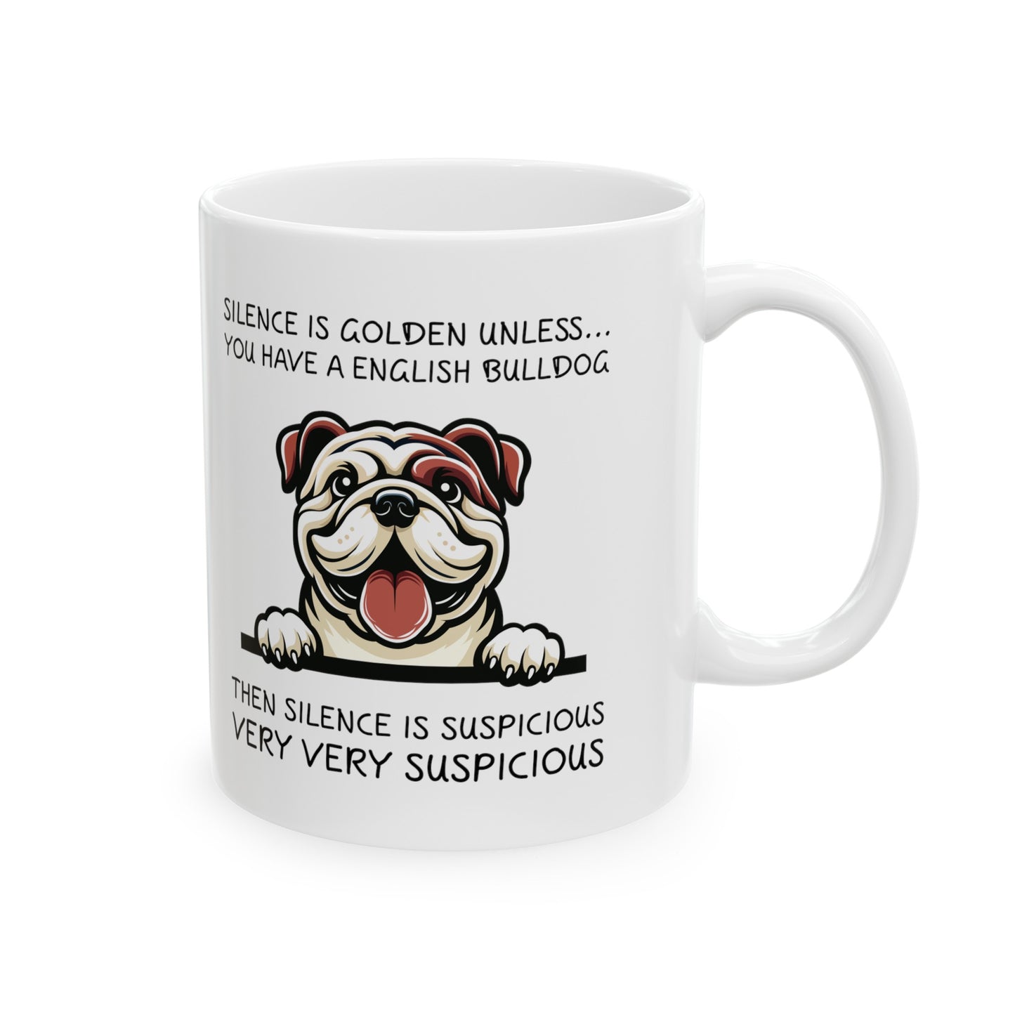 Silence is Golden Ceramic Mug (11oz, 15oz)