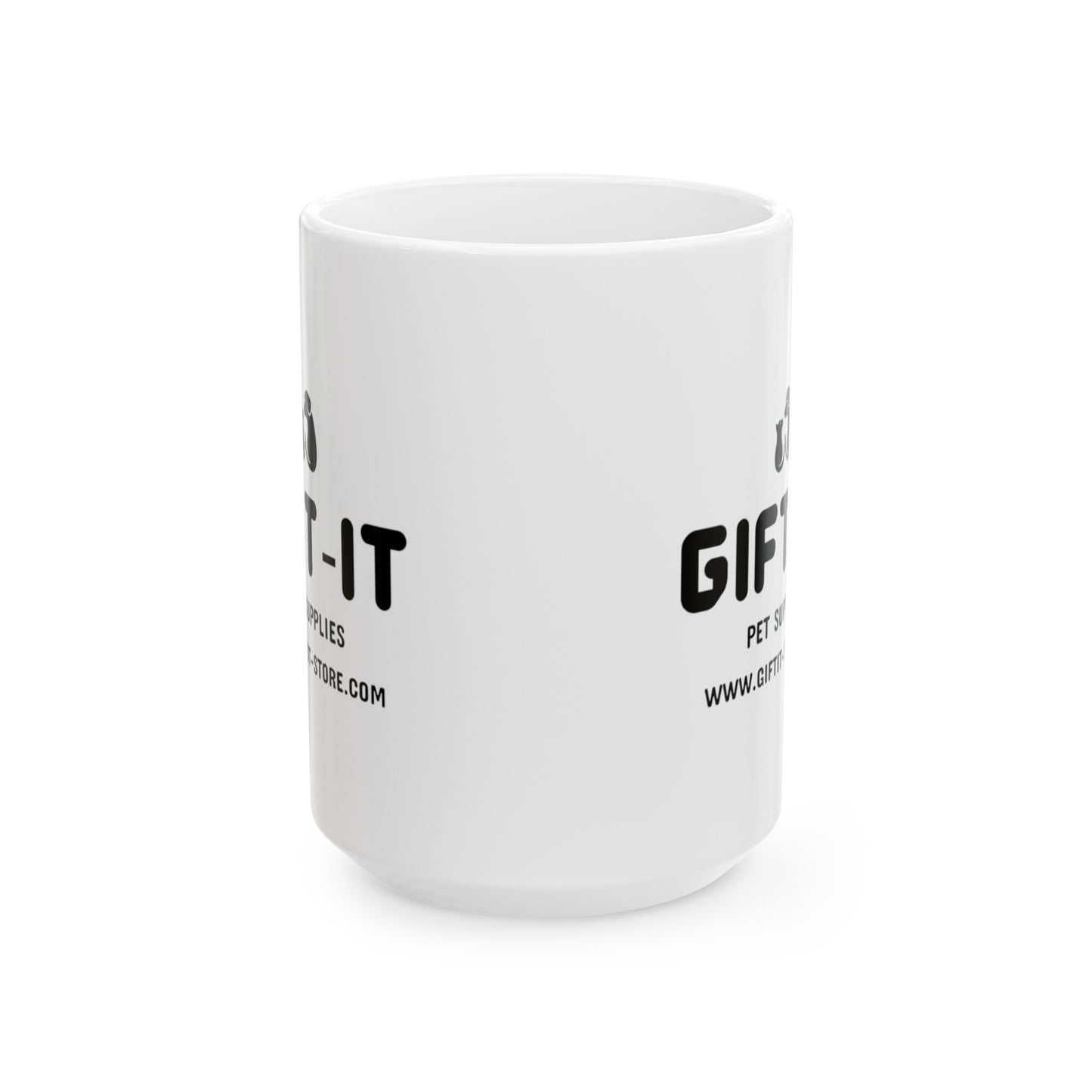 Gift It Ceramic Mug (Black Design) (11oz, 15oz)