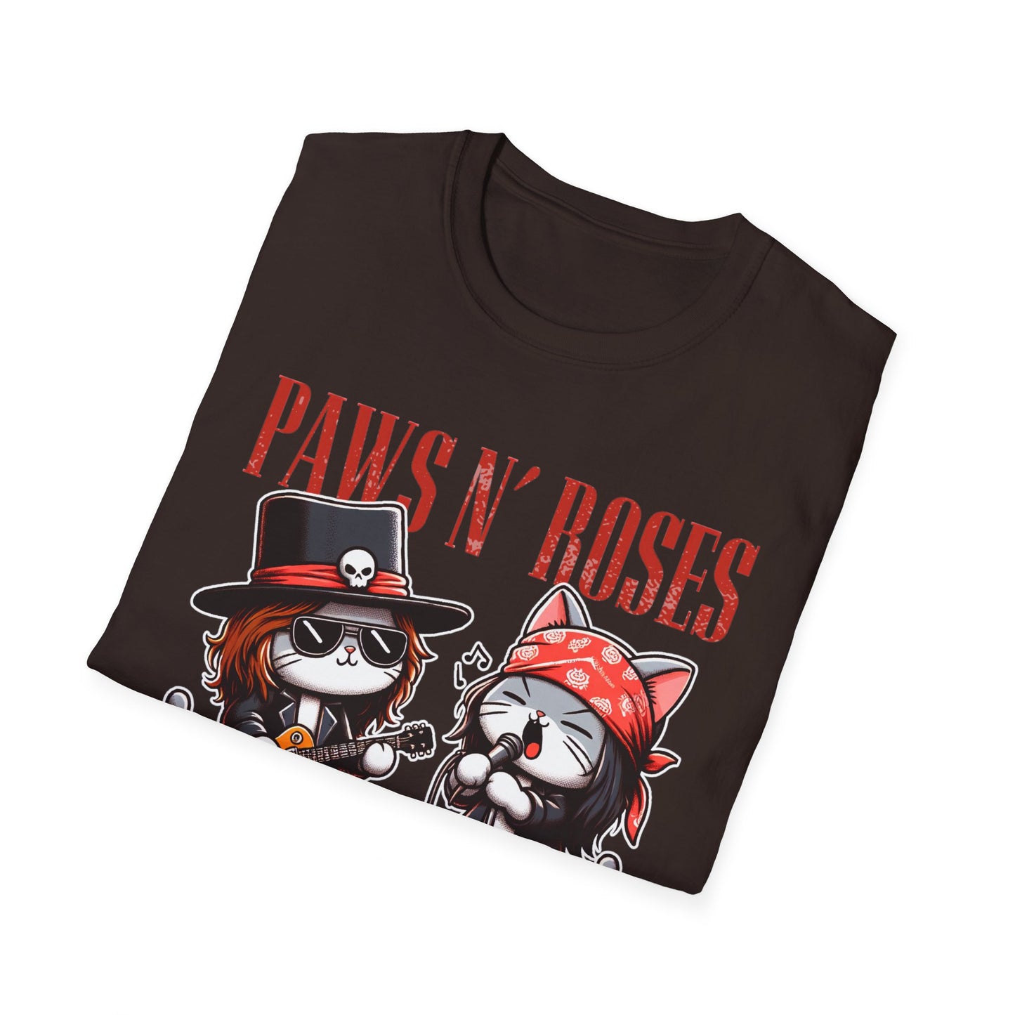 Paws N' Roses Unisex Soft style T-Shirt