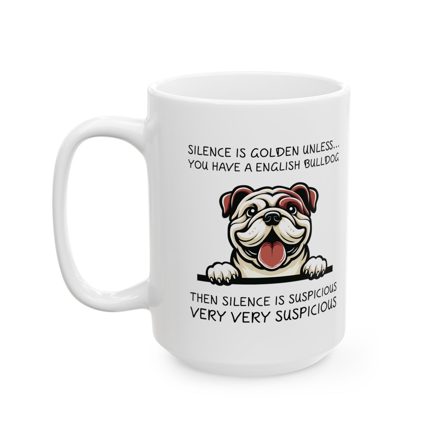 Silence is Golden Ceramic Mug (11oz, 15oz)