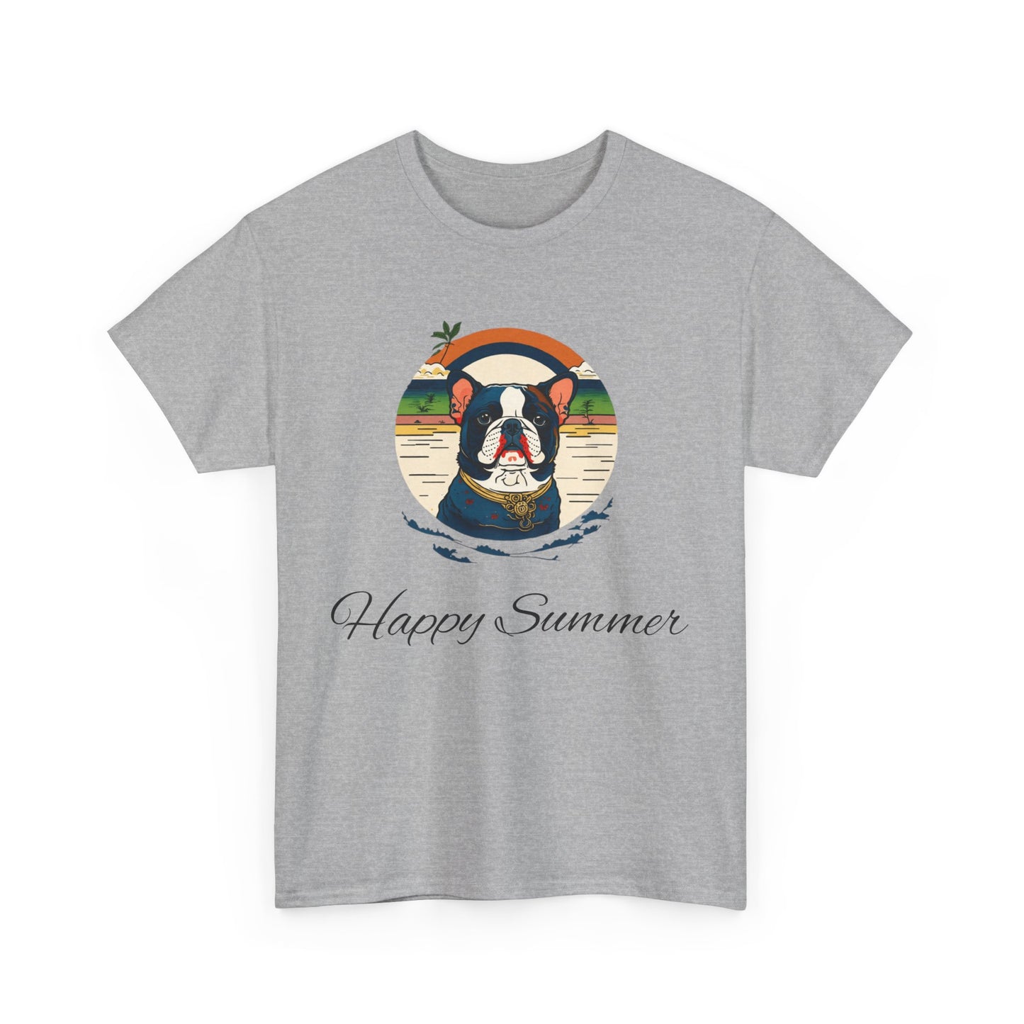 Happy Summer Unisex Cotton T-Shirt