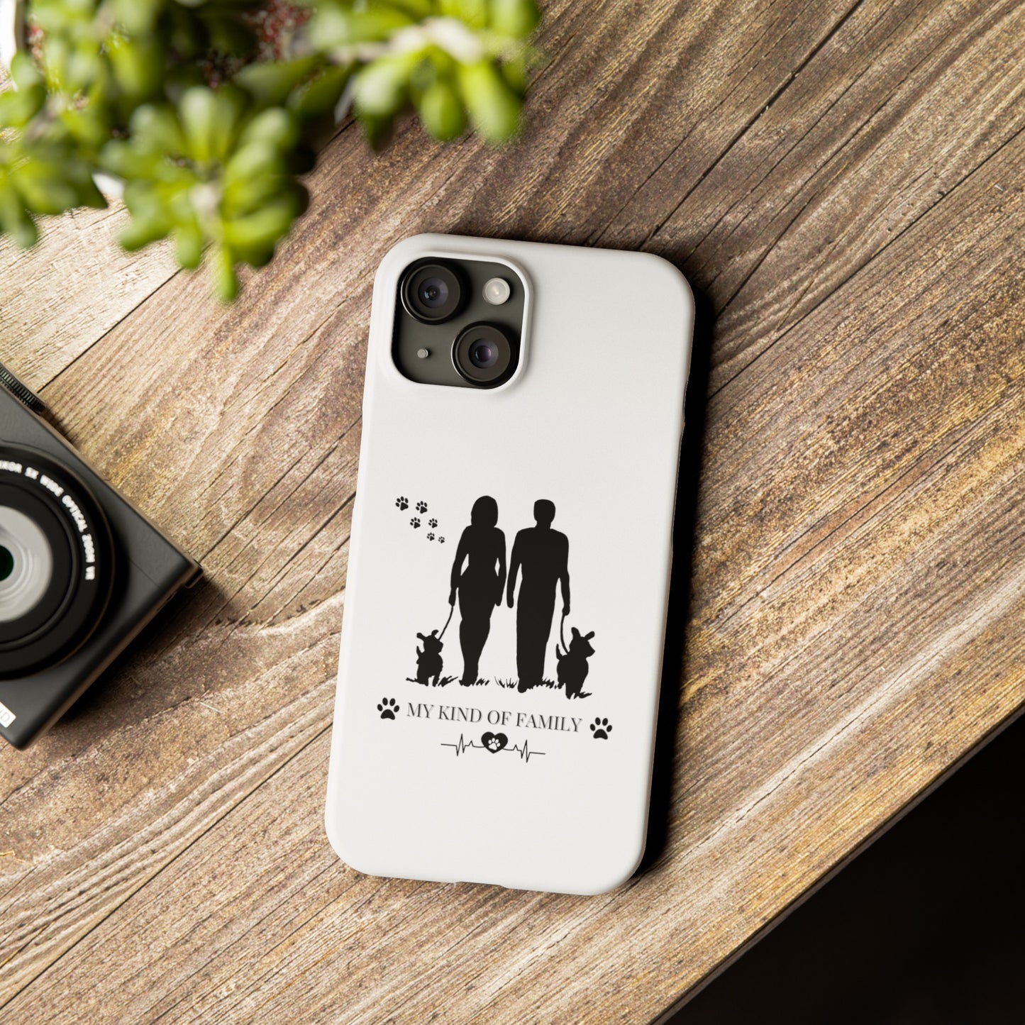 My Kind of Family Slim iPhone Case