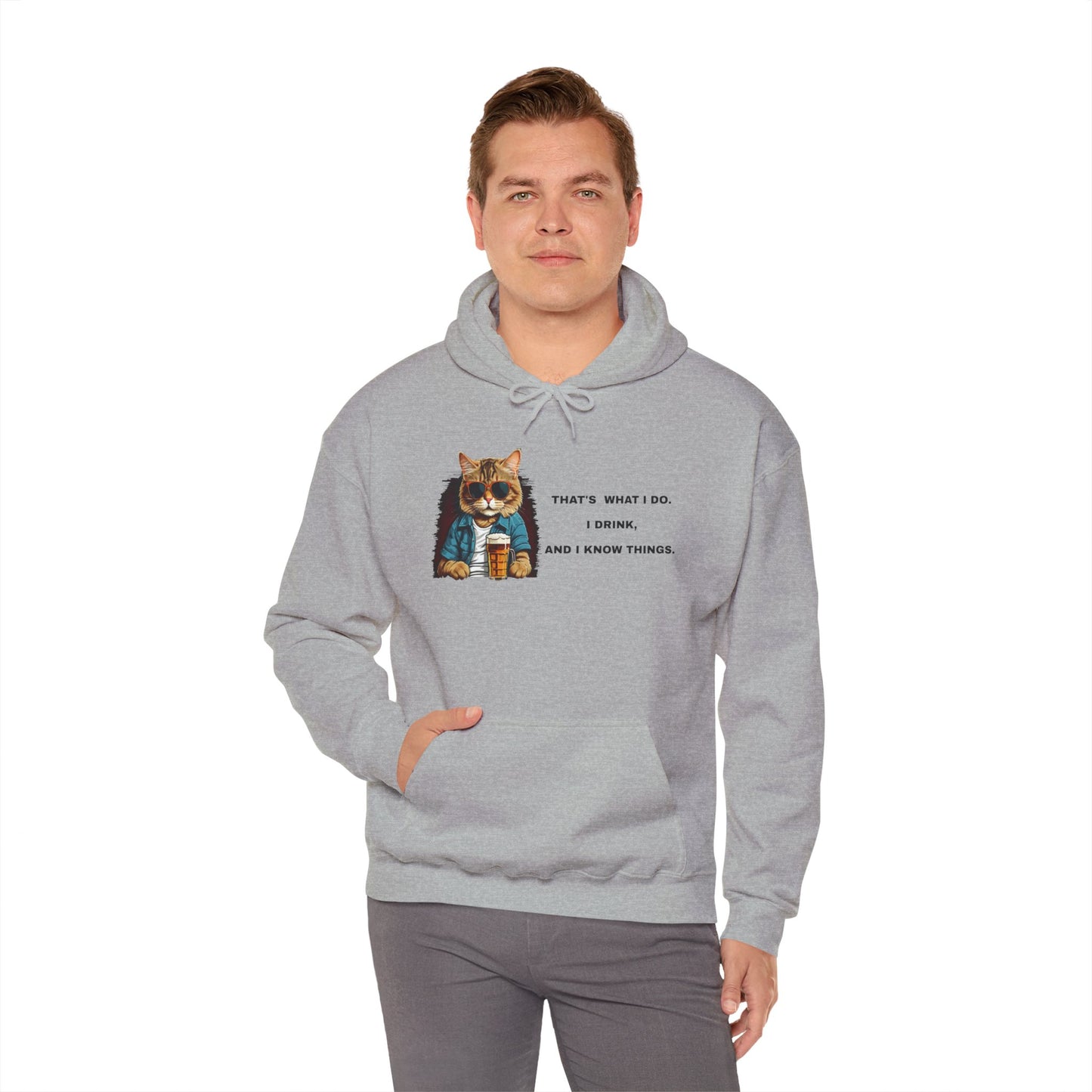 I Drink and I know Things Unisex Hooded Sweatshirt