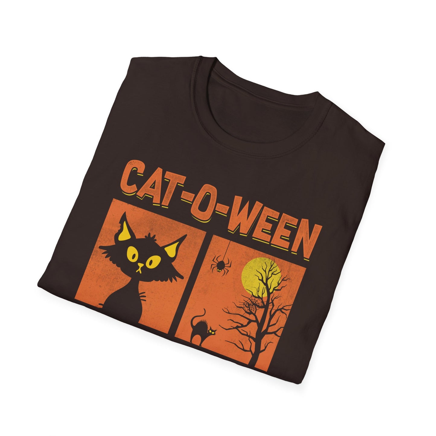 Cat-O-Ween Unisex Soft style T-Shirt