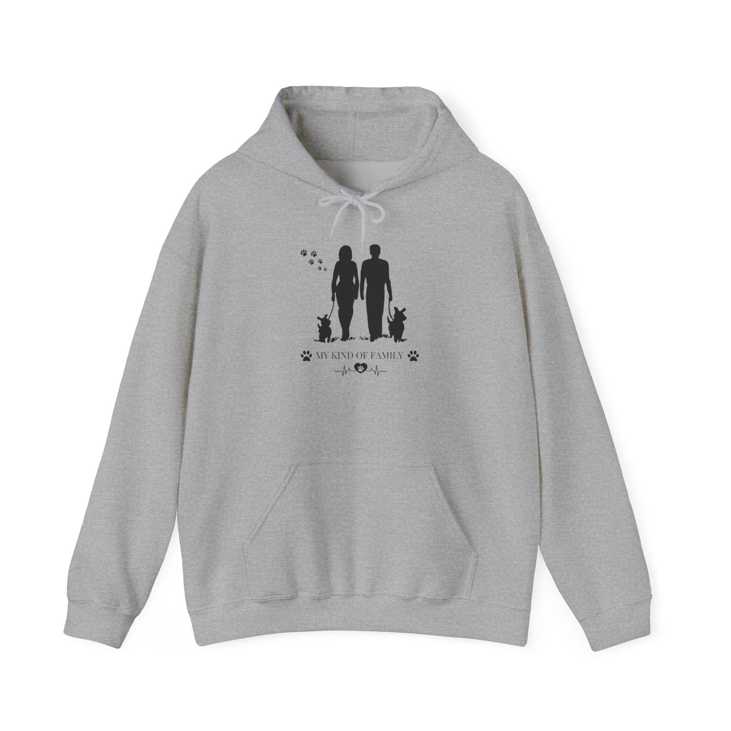 My Kind of Family Unisex Hooded Sweatshirt