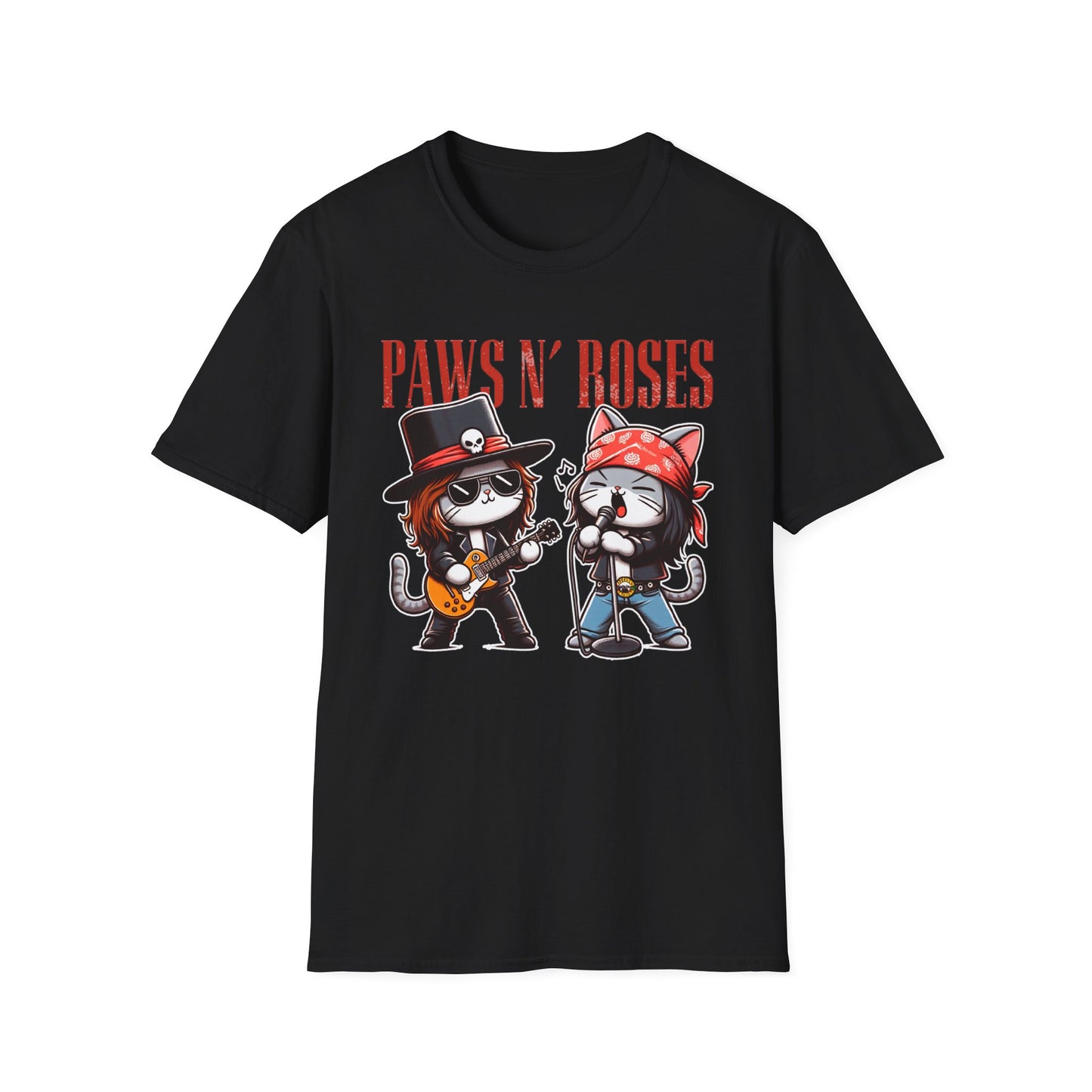 Paws N' Roses Unisex Soft style T-Shirt