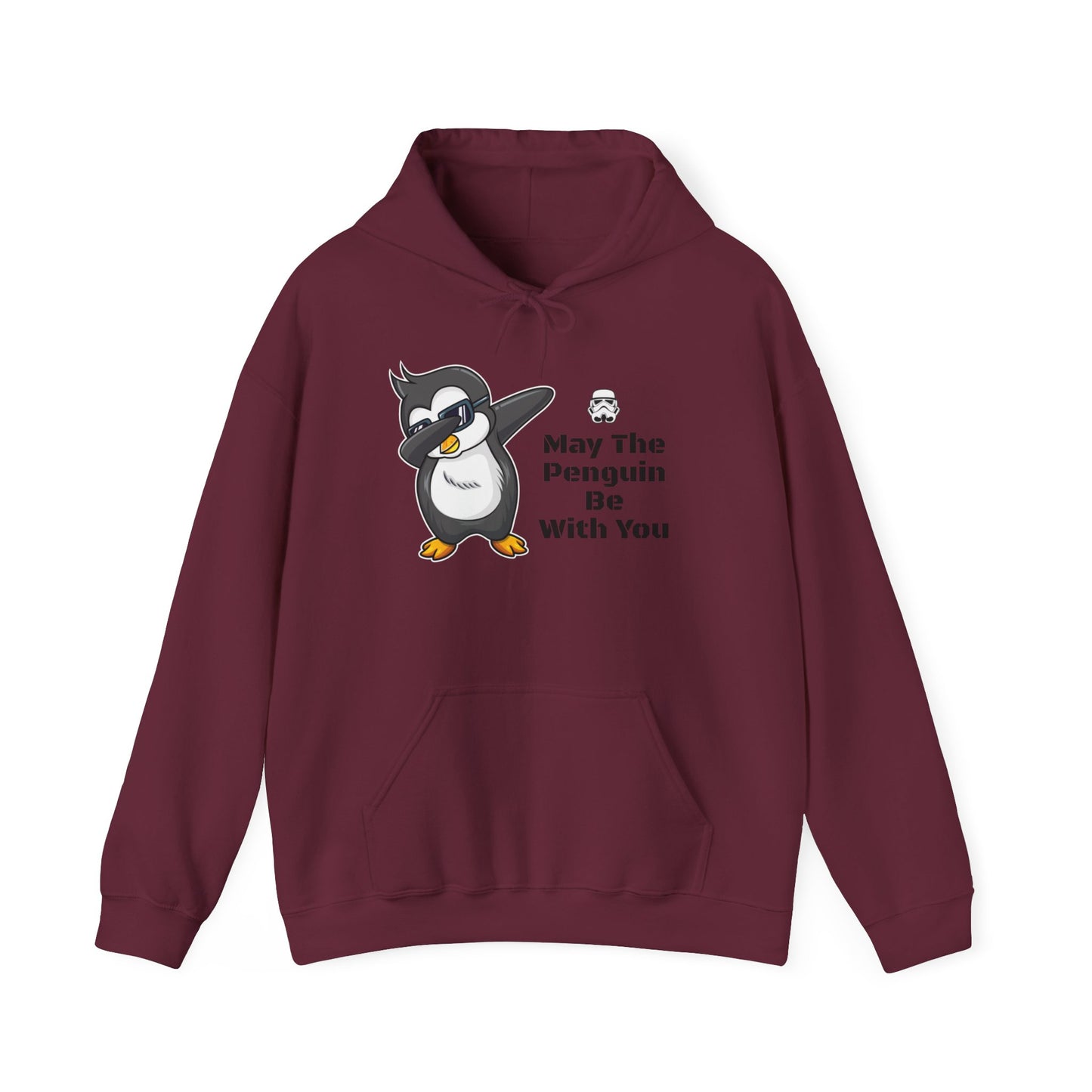 May The Penguin Be With You Unisex Hooded Sweatshirt