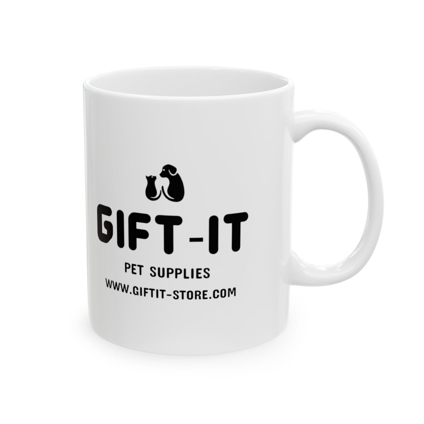 Gift It Ceramic Mug (Black Design) (11oz, 15oz)