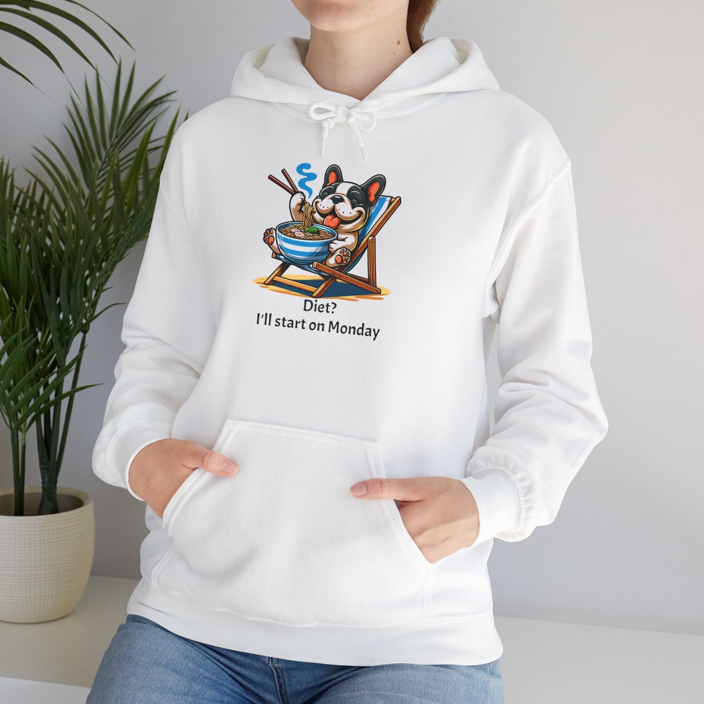 I'll Start on Monday Unisex Hooded Sweatshirt