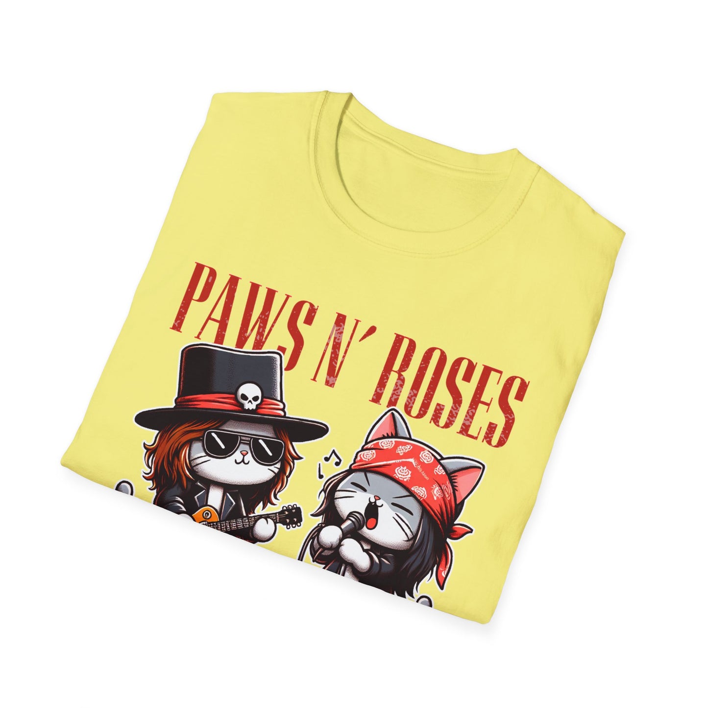 Paws N' Roses Unisex Soft style T-Shirt